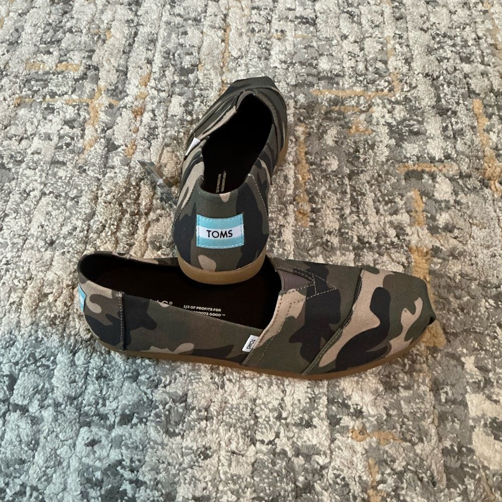 MEN’S TOMS ALPARGATA ESPADRILLES! NWT! SIZE 8 - Picture 3 of 7